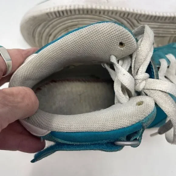 Nike Air Force Men's Mid 07 Lace-Up Tropical Teal High Top Sneakers Size 12